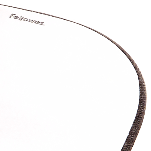 Memory Foam Mouse Pad/ Wrist Rest- Silver Streak