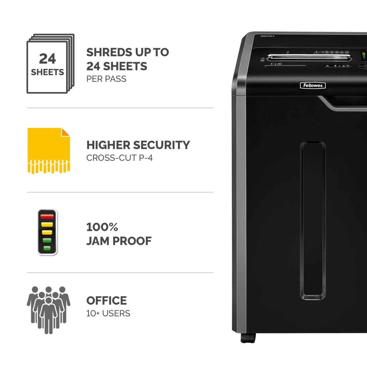 Cross Cut Shredder 325ci