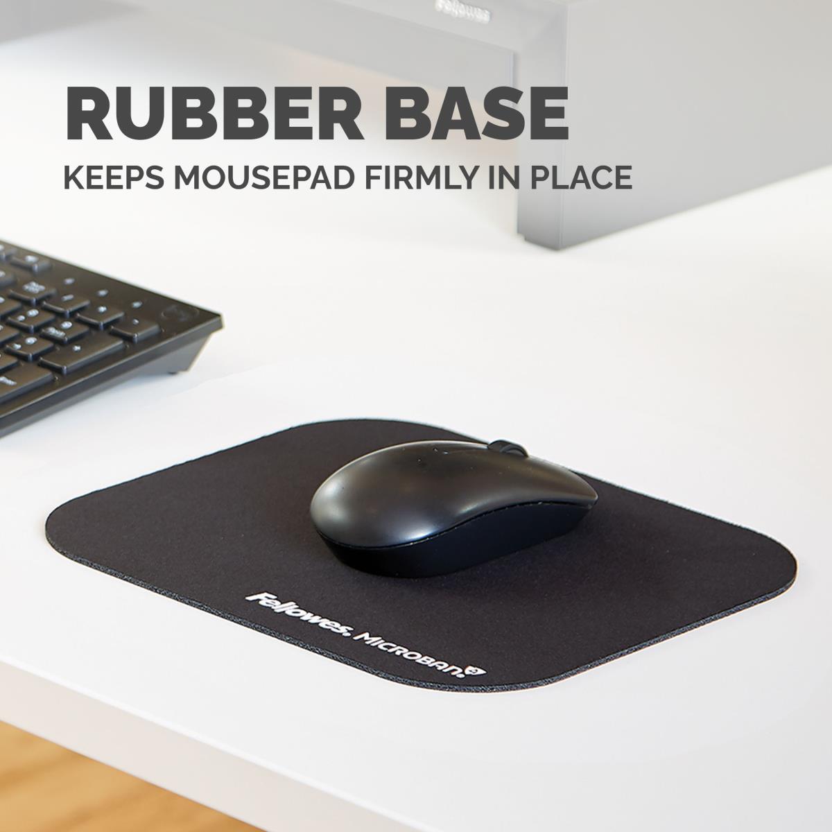 Microban Mouse Mat- Black