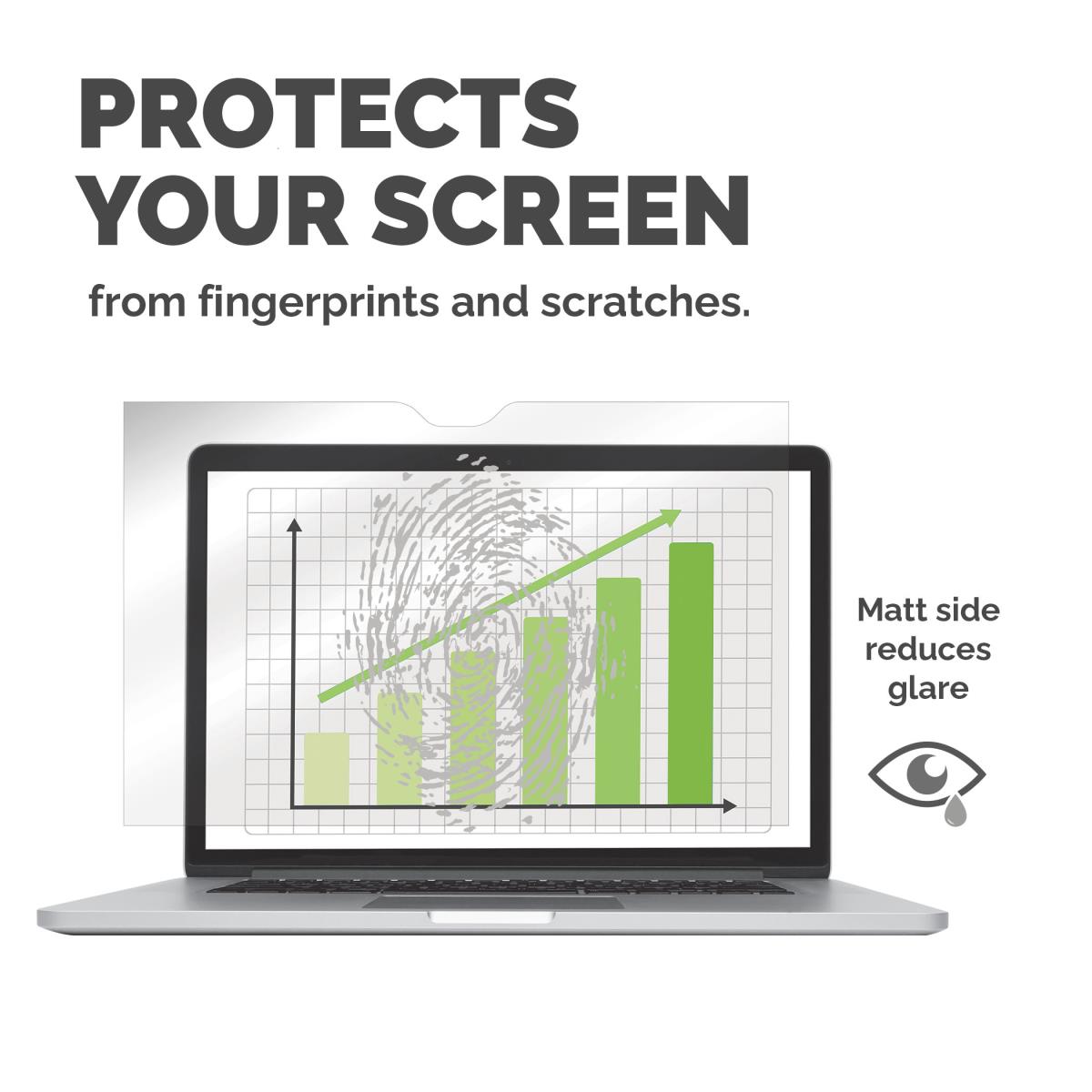 Blacks Out Screen Image When Viewed From The Side To Prevent Prying Eyes From Re