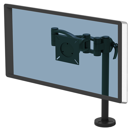 The  Depth Adjustable Monitor Arm Adjusts Easily In Every Way For Optimu