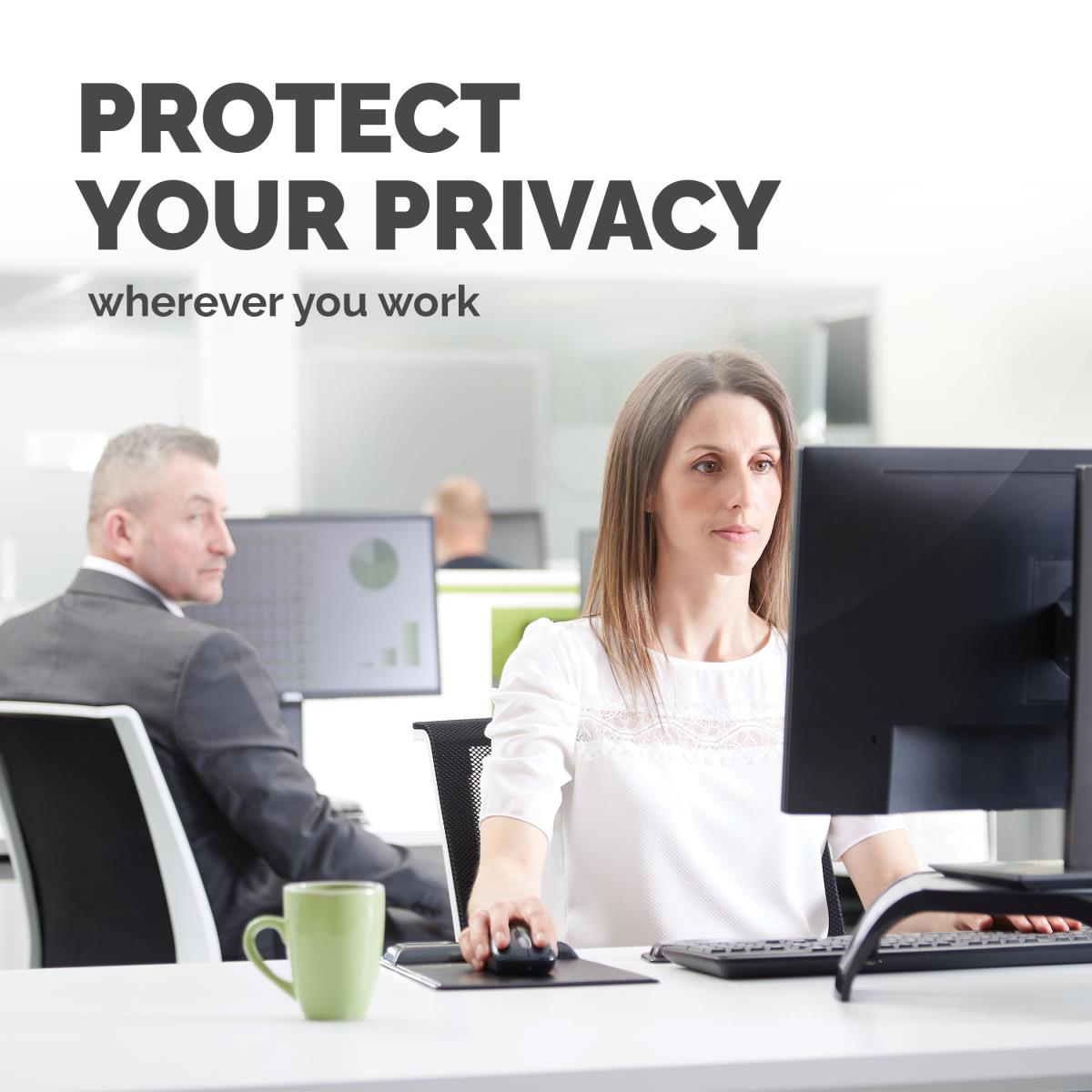 Privascreen Blackout Privacy Filter - 23in Wide