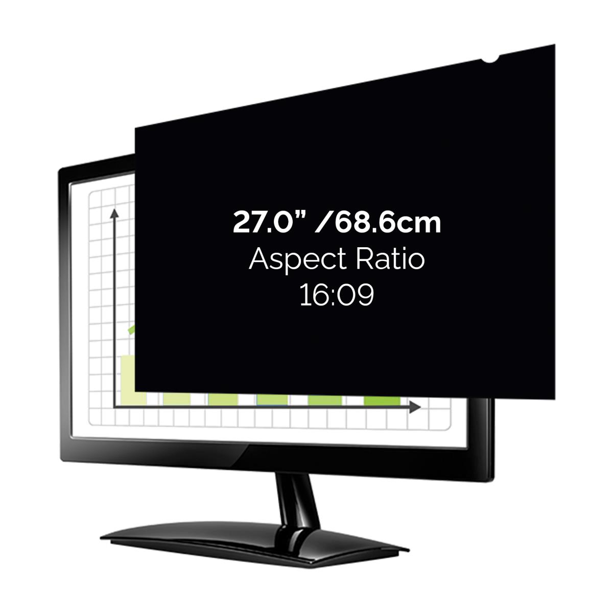 Privascreen Blackout Privacy Filter - 27in Wide