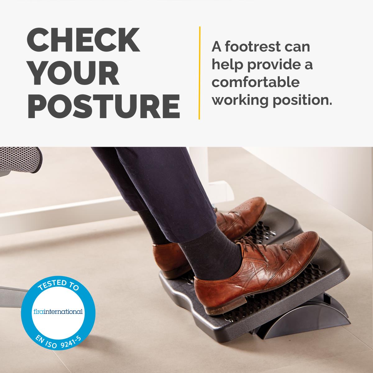 Refresh - Footrest - Charcoal