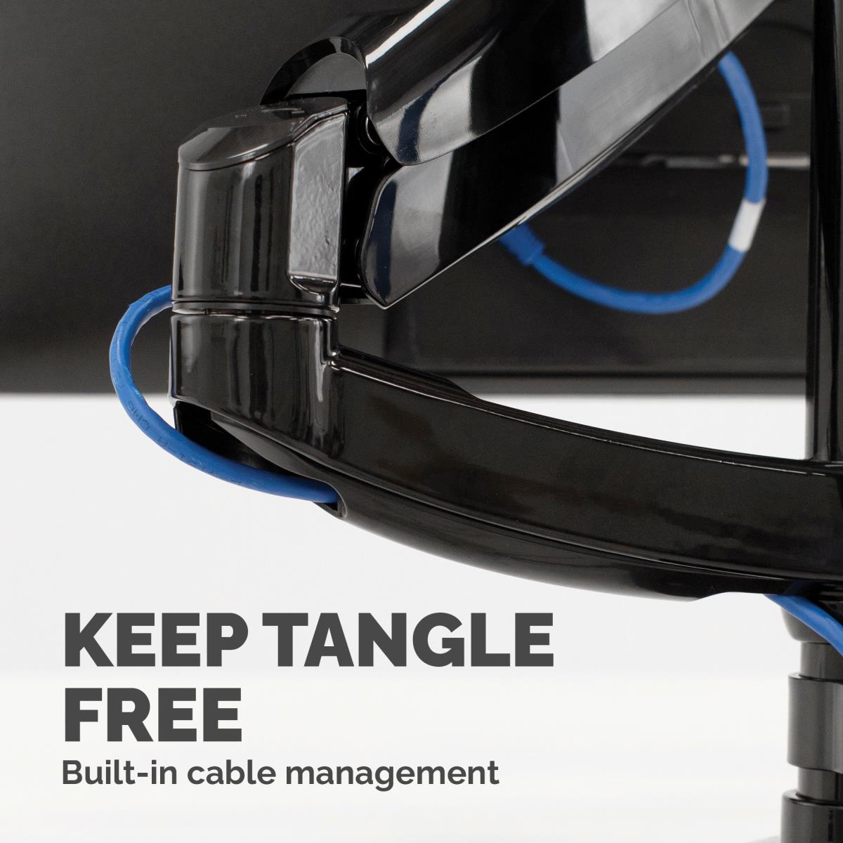 Fellowes Platinum Series Vertical Double Arm