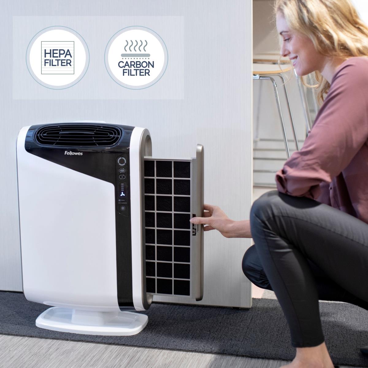 Aeramax Dx 95 Air Purifier Black / White