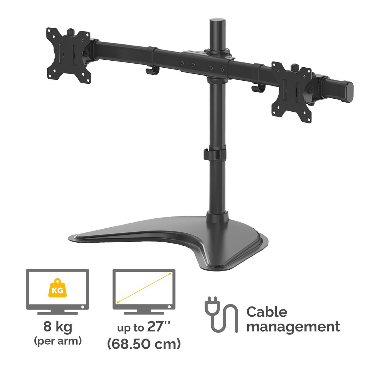 Professional Series Free Standing Double Arm