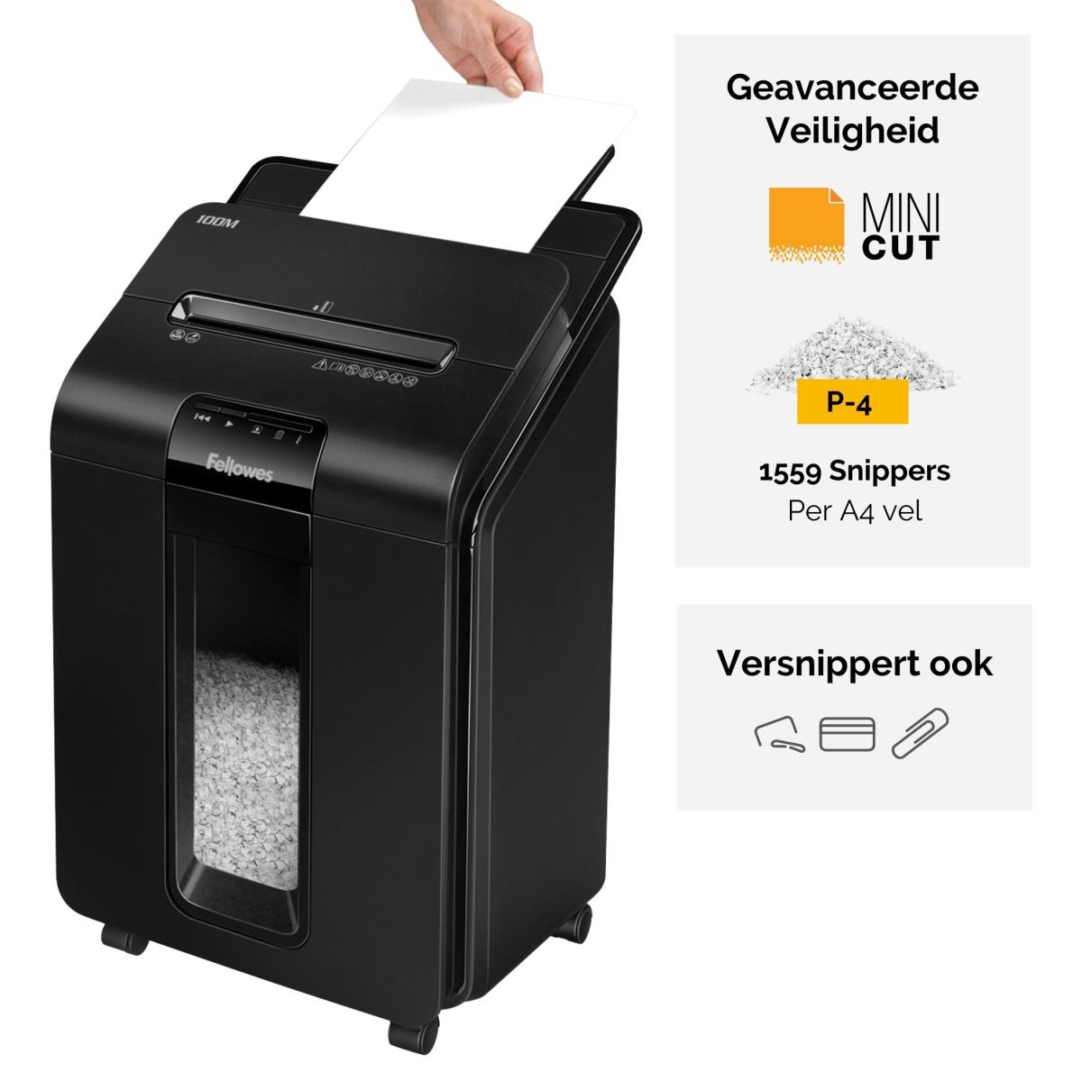 Automax 100m Autofeed Paper Shredder