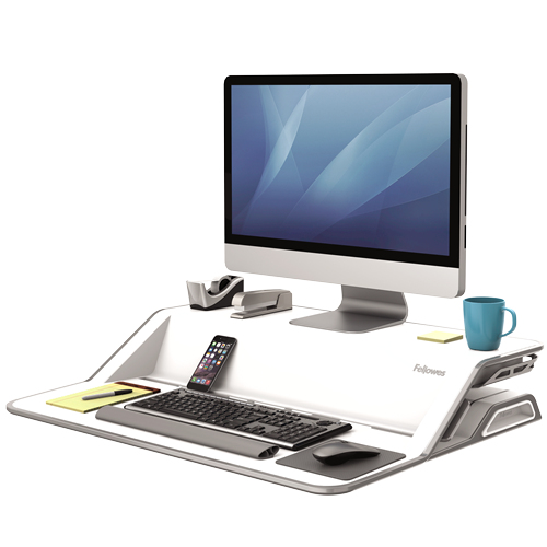 Lotus Sit-stand Workstation White