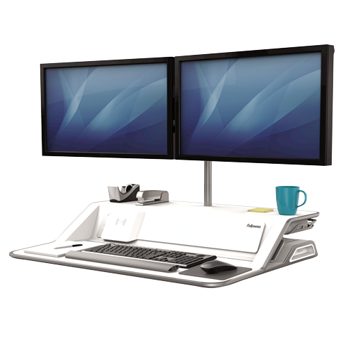 Lotus Dx Sit-stand Workstation - White
