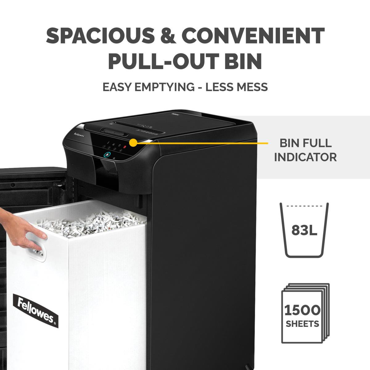 Automax 600m Micro-cut Shredder