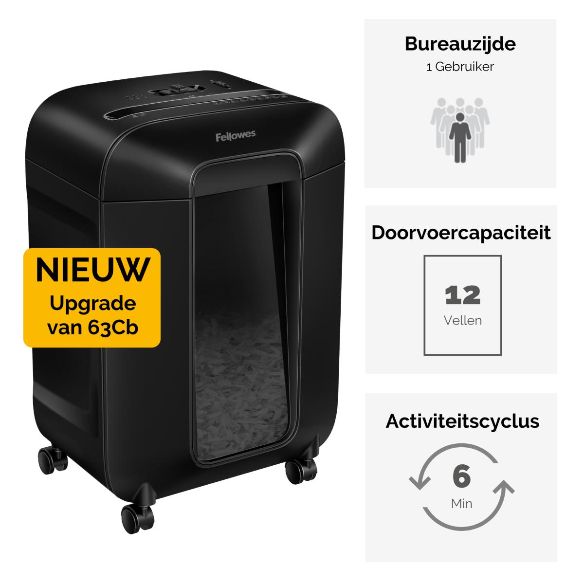 Powershred Lx85 Cross-cut Shredder 230v Eu