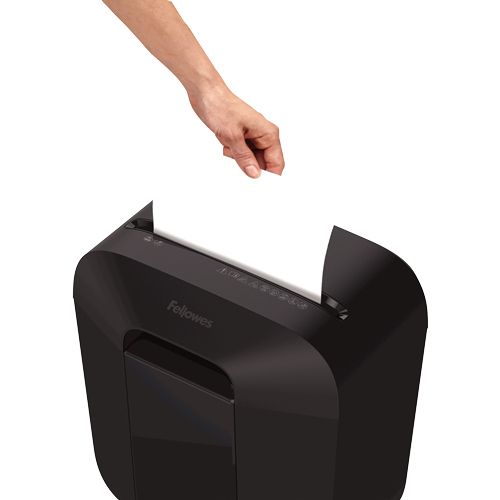 Powershred Lx25m Paper Shredder Particle-cut Shredding Black