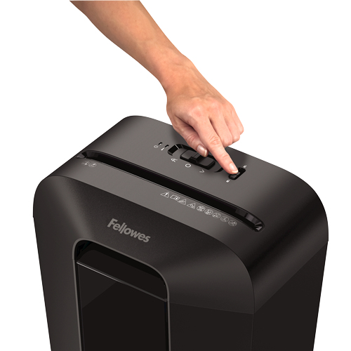 Powershred Lx70 Paper Shredder Particle-cut Shredding Black