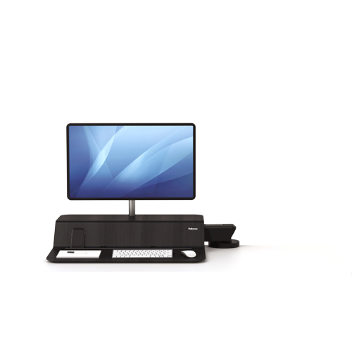 Lotus Rt Zit-sta Werkstation - Enkele Monitor - Black