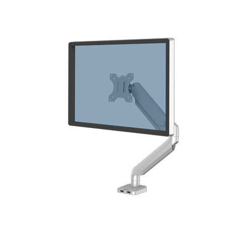 Platinum Series Enkele Monitorarm Silver