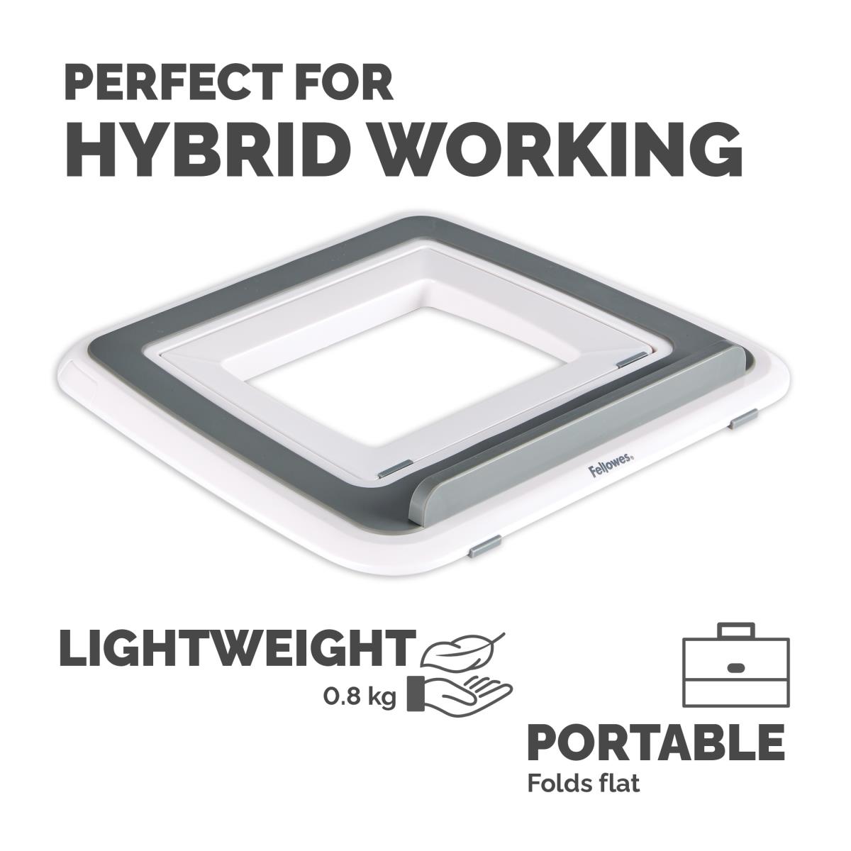 Notebook Stand Grey, White 43.2 Cm (17)
