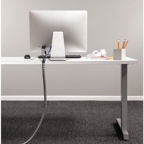 Cable Zip Floor Cable Flex Tube Silver 1 Pc(s)