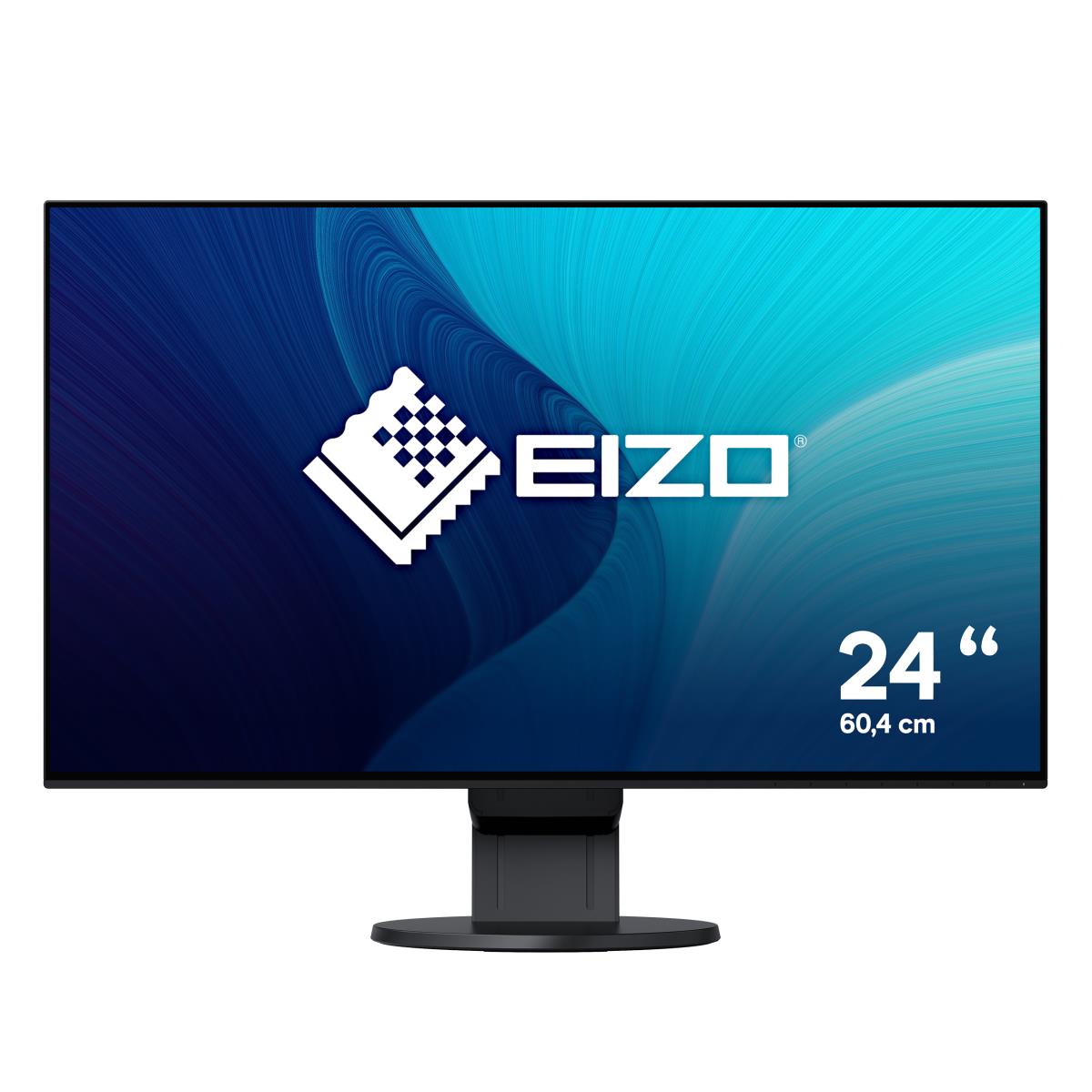 Desktop Monitor - FlexScan EV2451 - 24in - 1920x1080 (Full HD) - Black - IPS 5ms