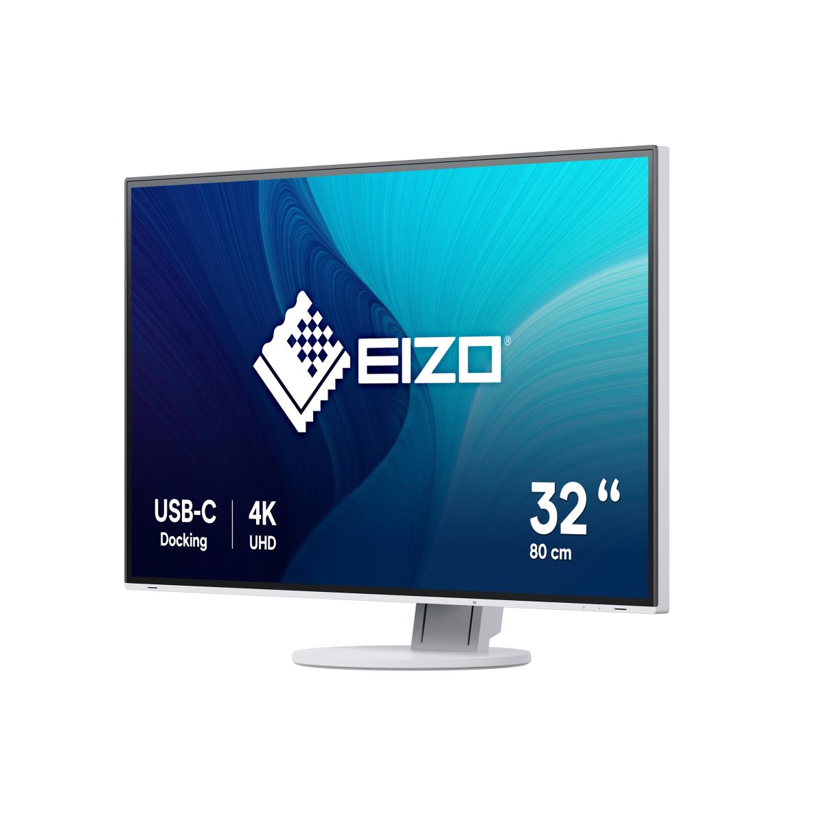Desktop USB-C Monitor - Flexscan Ev3285 - 32in - 3840x2160 (4k UHD) - White - IPS 5ms