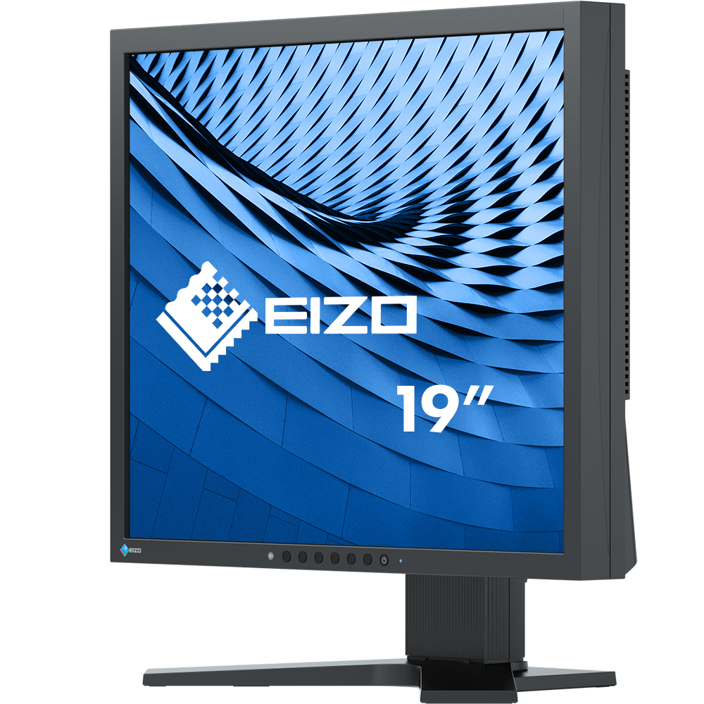 Desktop Monitor - FlexScan S1934H - 19in - 1280 x 1024 (SXGA) - Black - IPS