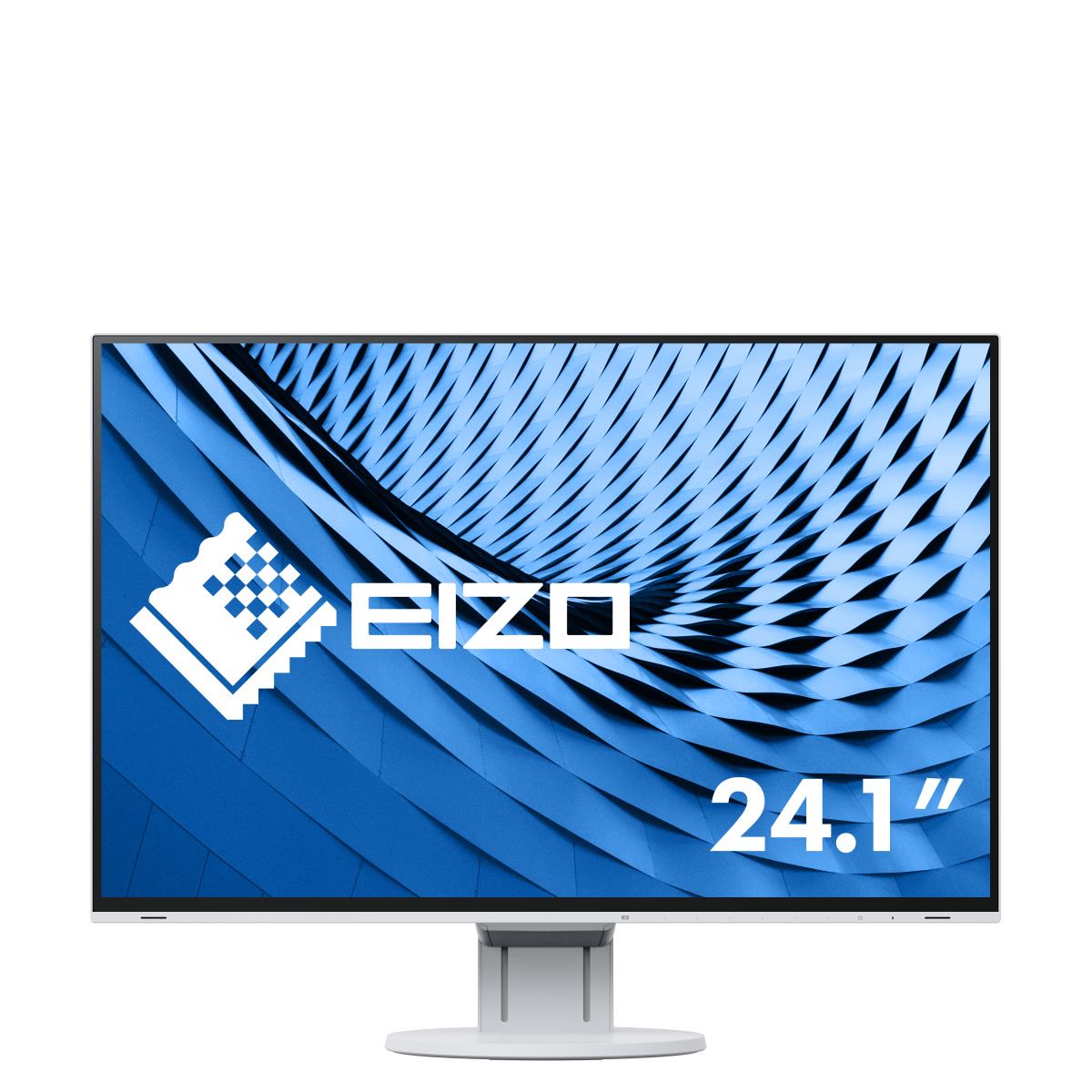 Desktop Monitor - FlexScan EV2457 - 24in - 1920x1200 (WUXGA) - White - IPS 5ms