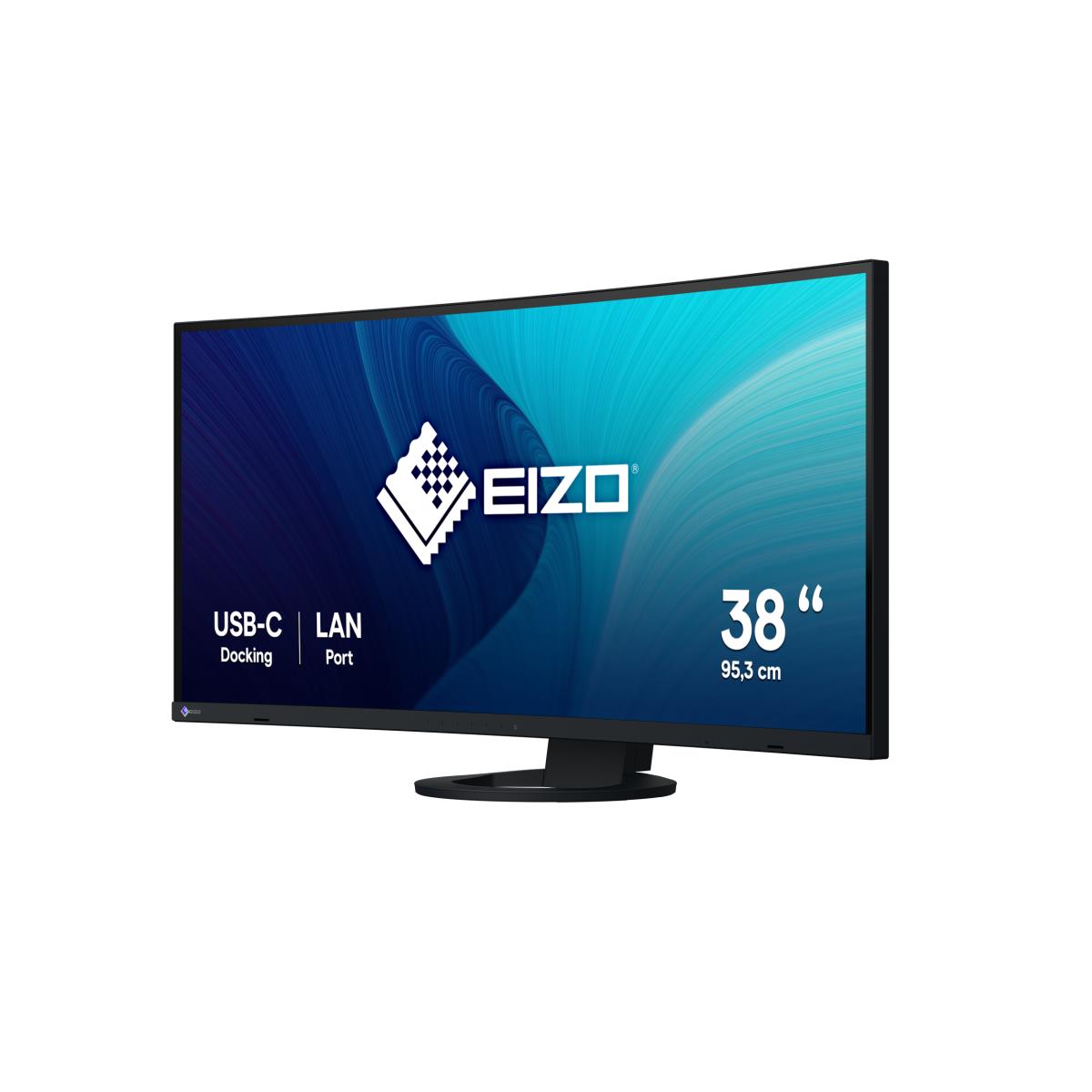 Curved USB-c Monitor - Flexscan Ev3895 - 38in - 3840x1600 (uwqhd+) - Black - IPS 5ms USB Type-c Docking