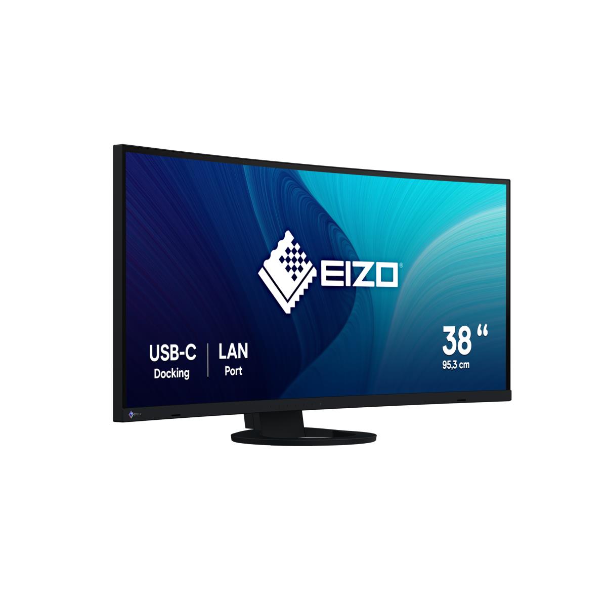 Curved USB-c Monitor - Flexscan Ev3895 - 38in - 3840x1600 (uwqhd+) - Black - IPS 5ms USB Type-c Docking