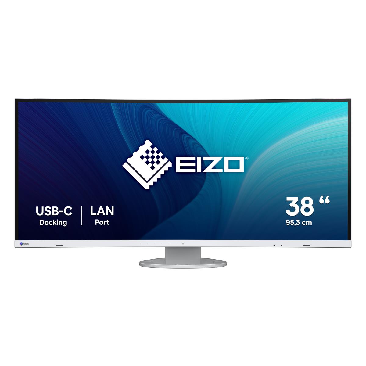 Curved Monitor - FlexScan EV3895 - 38in - 3840x1600 (UWQHD+) - White - IPS 5ms USB Type-C docking
