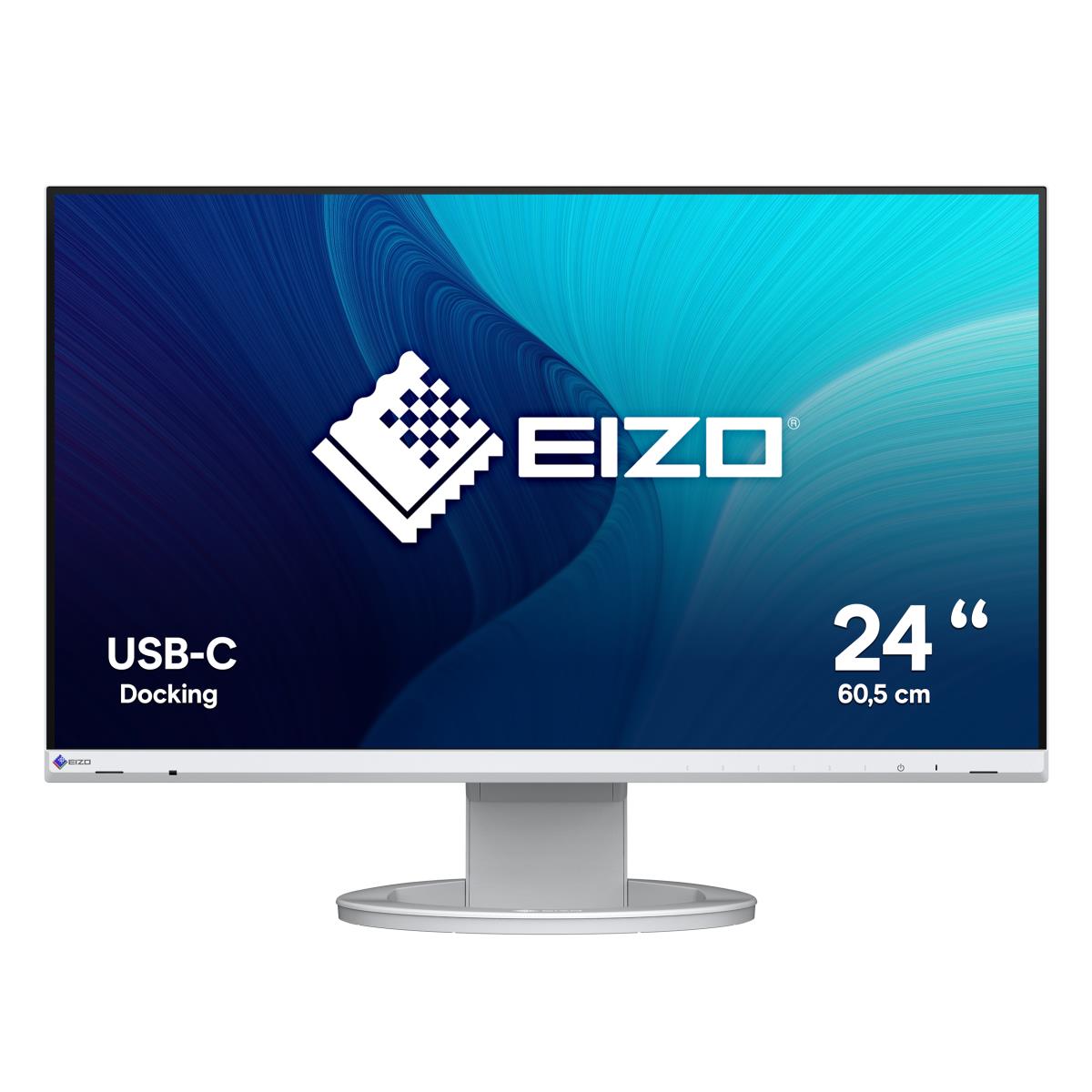 Desktop USB-c Monitor - Flexscan Ev2480 - 24in - 1920x1080 (full Hd) - With Flexstand, White - IPS 5ms
