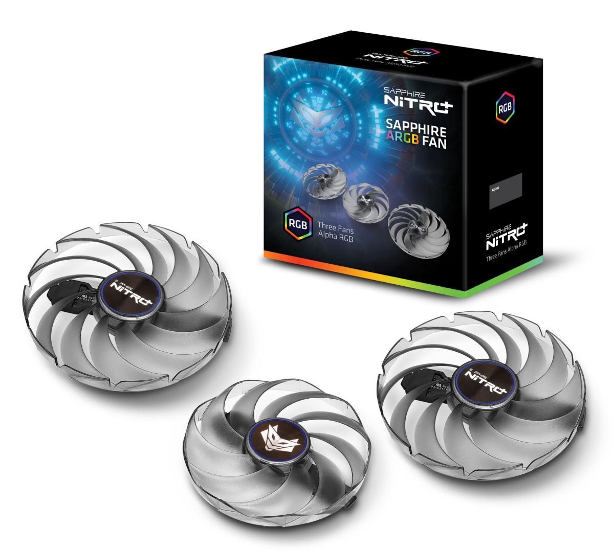 Gear ArGB Fan (3 In 1) For Nitro+ Rx 6900 / 6800 / 6700