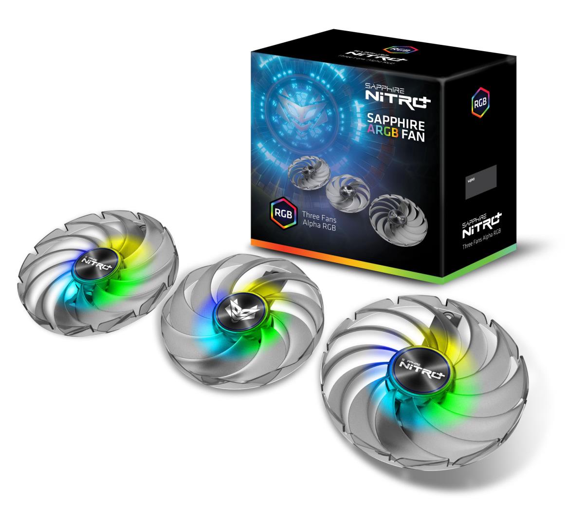 Gear ArGB Fan (3 In 1) For Nitro+ Rx 6900 / 6800 / 6700