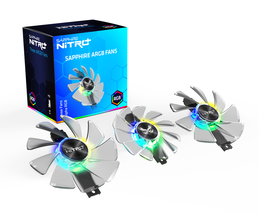Gear ArGB Fan (3 In 1) For Nitro+ Rx 5700 Series Lite
