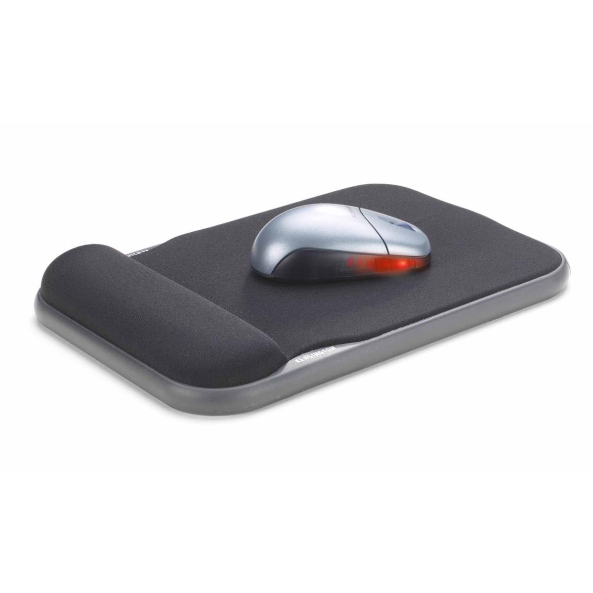 Mouse Wrist Pad Black Contour Gel