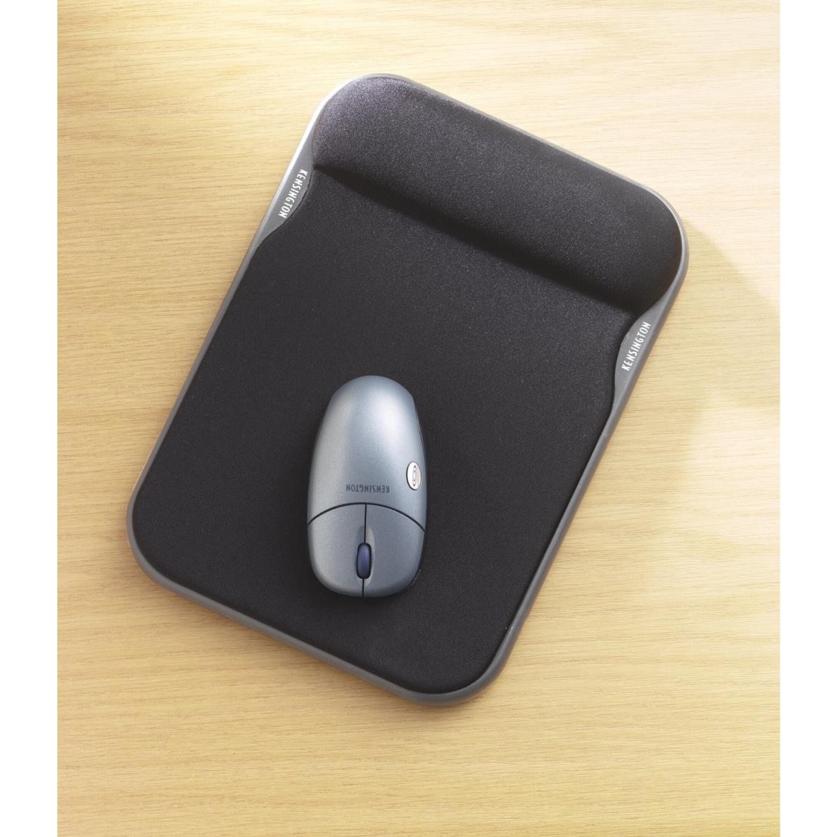 Mouse Wrist Pad Black Contour Gel