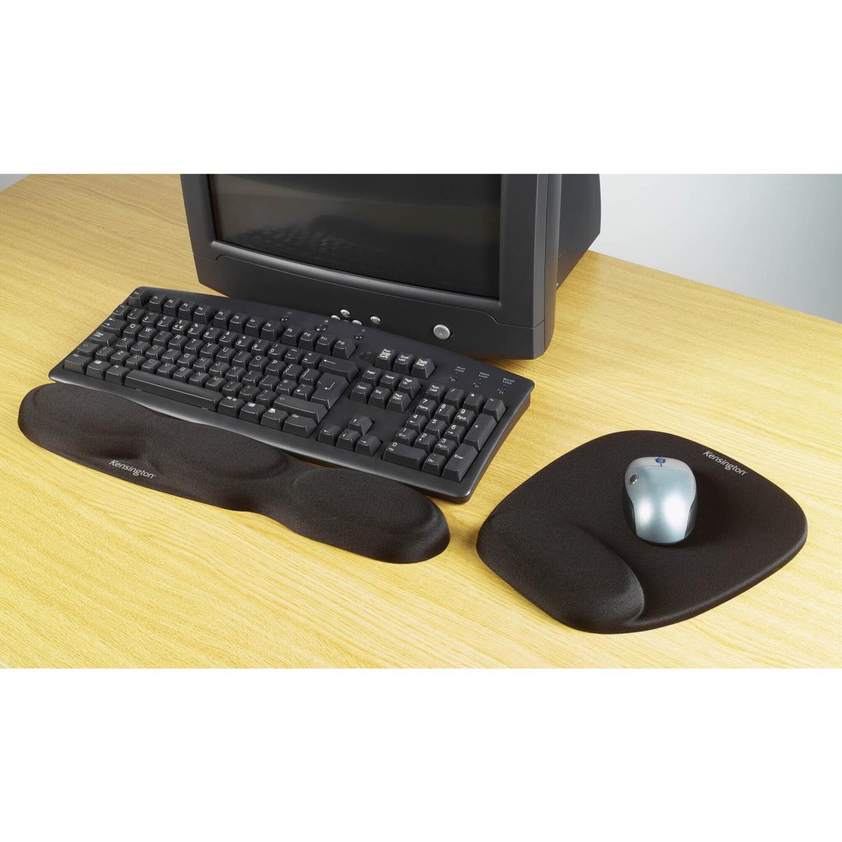 Foam Mouse Wristrest Black