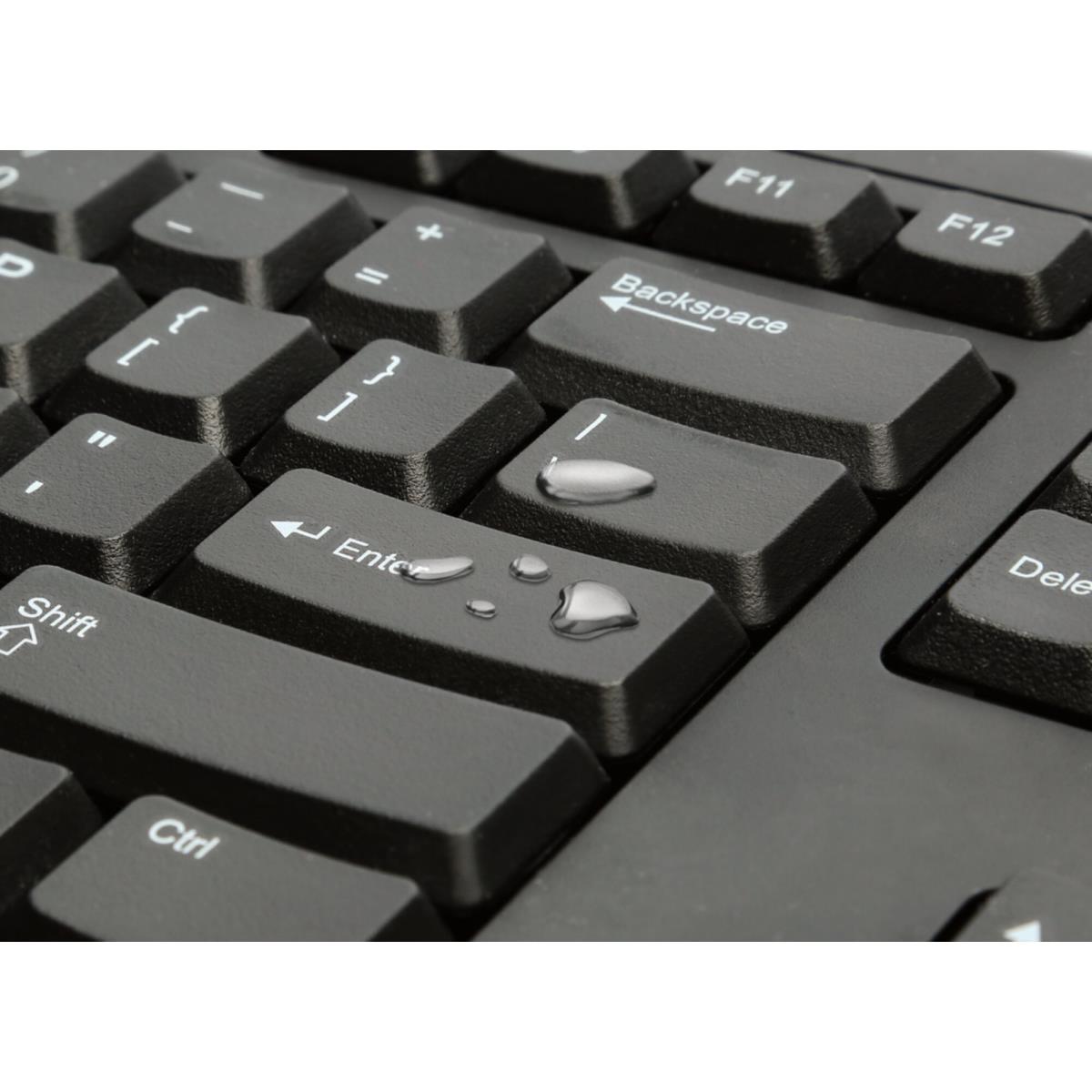 Valu Keyboard Black Spanish