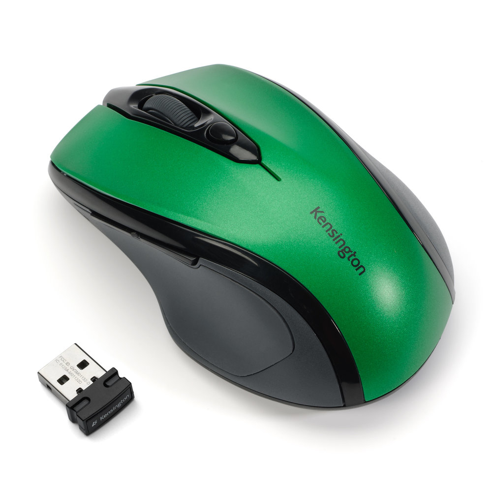 Pro Fit Mid-size Wireless Mouse Emerald Green