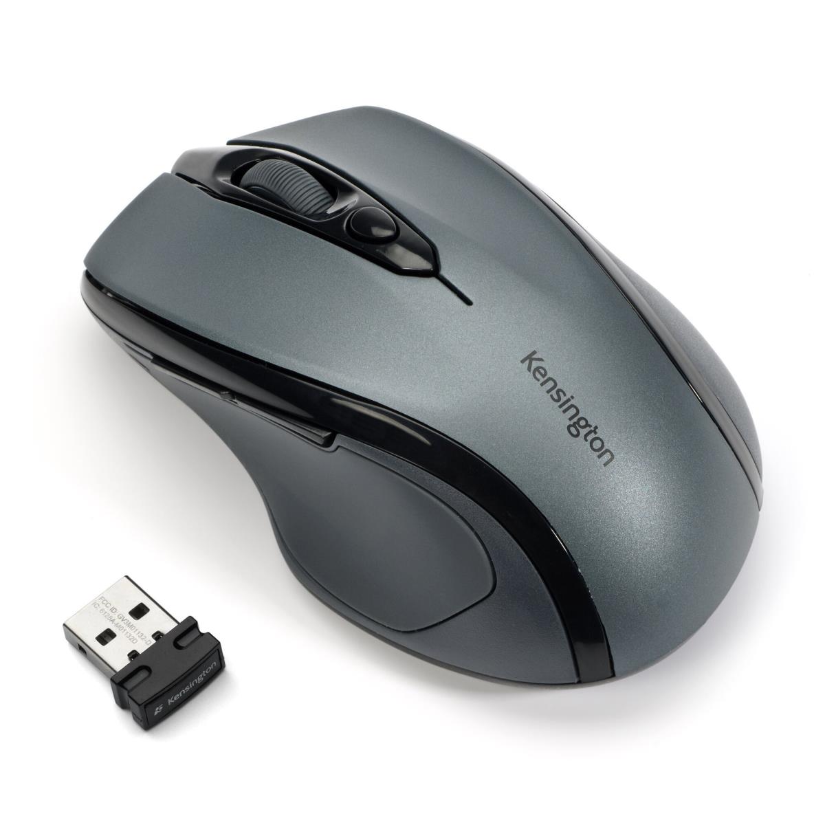 Pro Fit Mid-size Wireless Mouse Grey