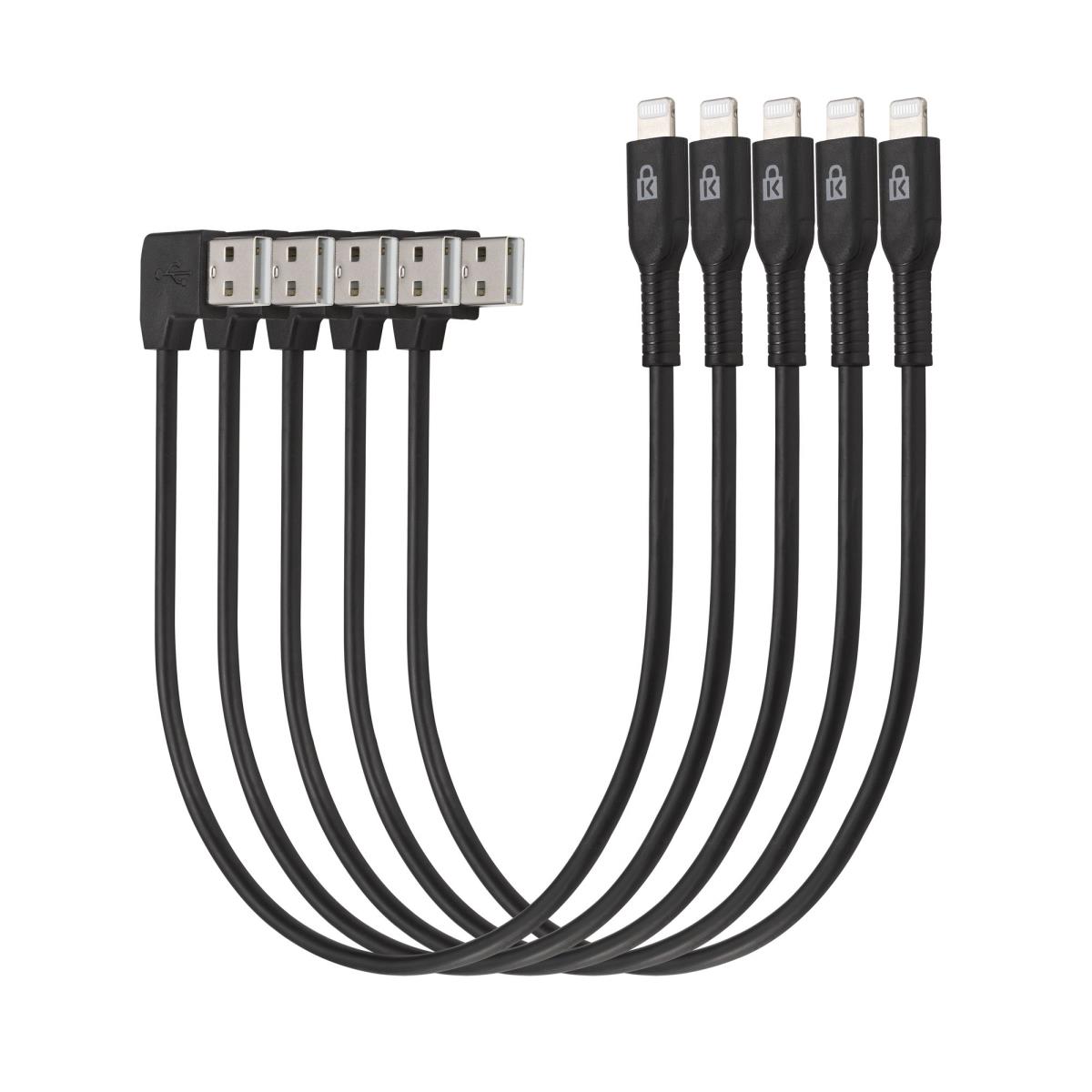 Lightning Cable Charge & Sync 5-pk