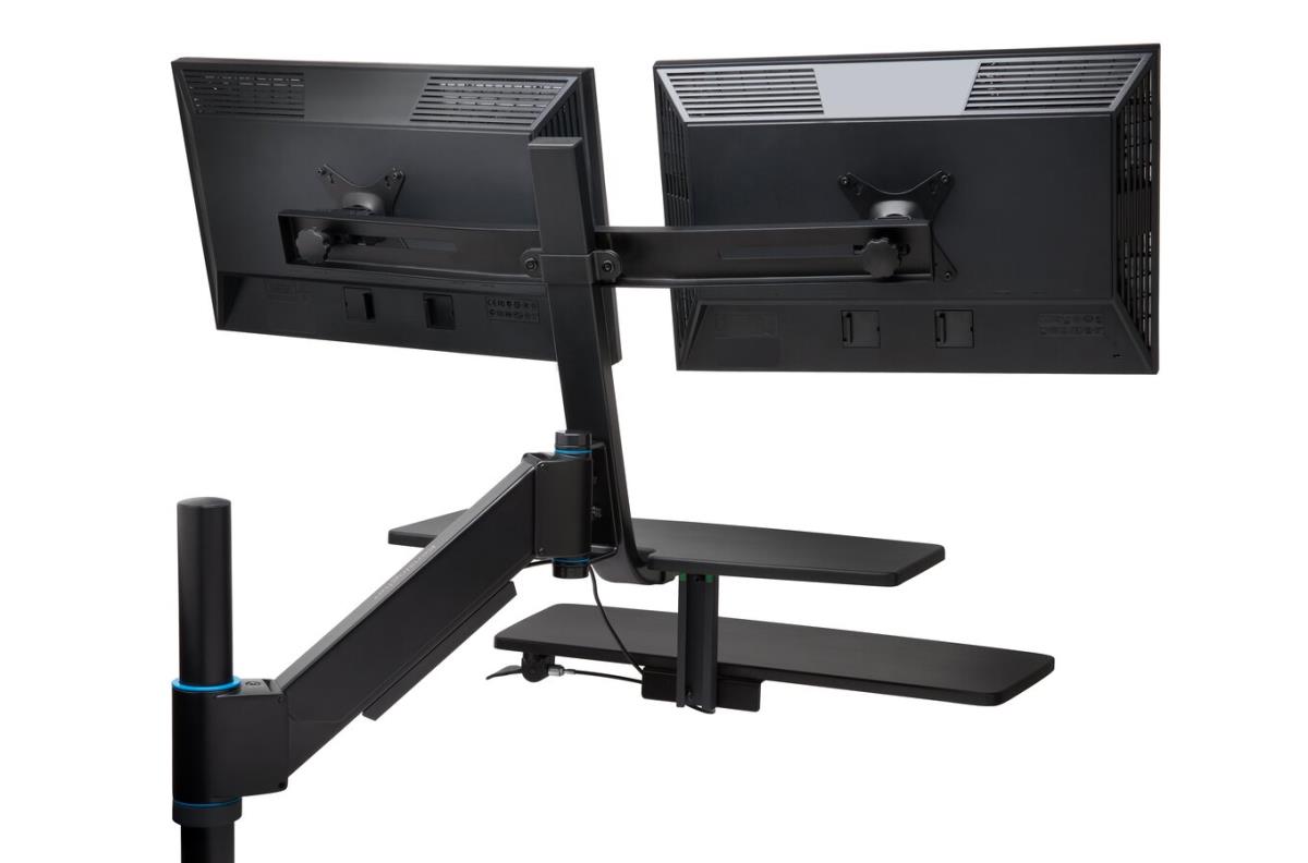 Sit Stand Workstation Dual Arm