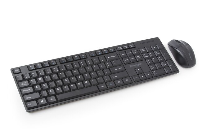 Pro Fit Low-profile Wireless Desktop Set Black Azerty Belgian