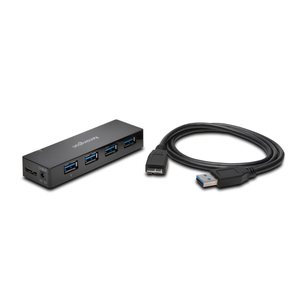 USB 3.0 4 - Port Hub + Charging