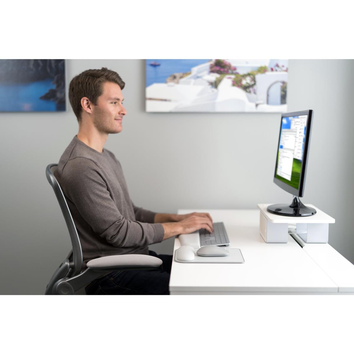 Ergosoft Mousepad With Wrist Rest
