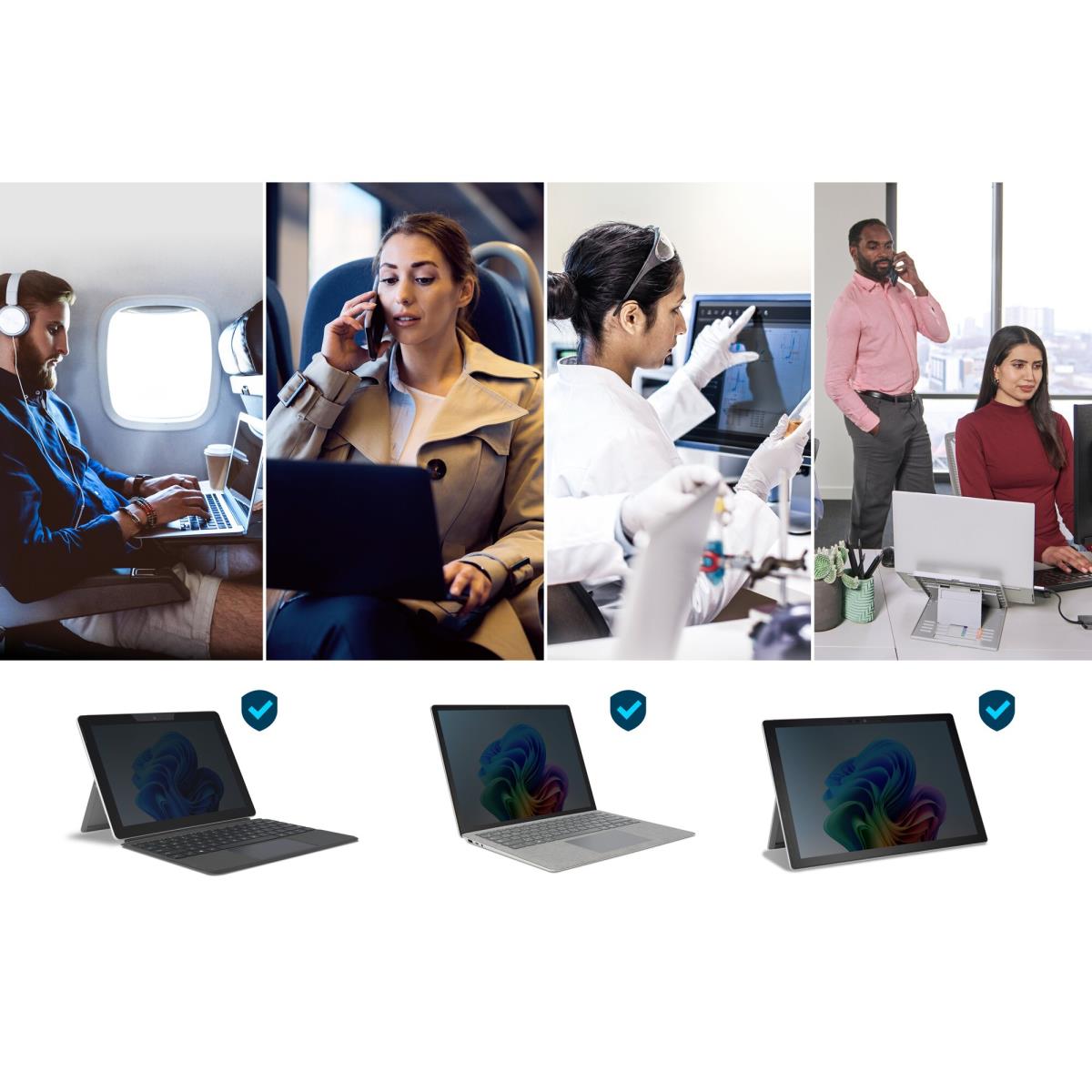 Privacy Filter 2 Way Removable For Microsoft Surface Go