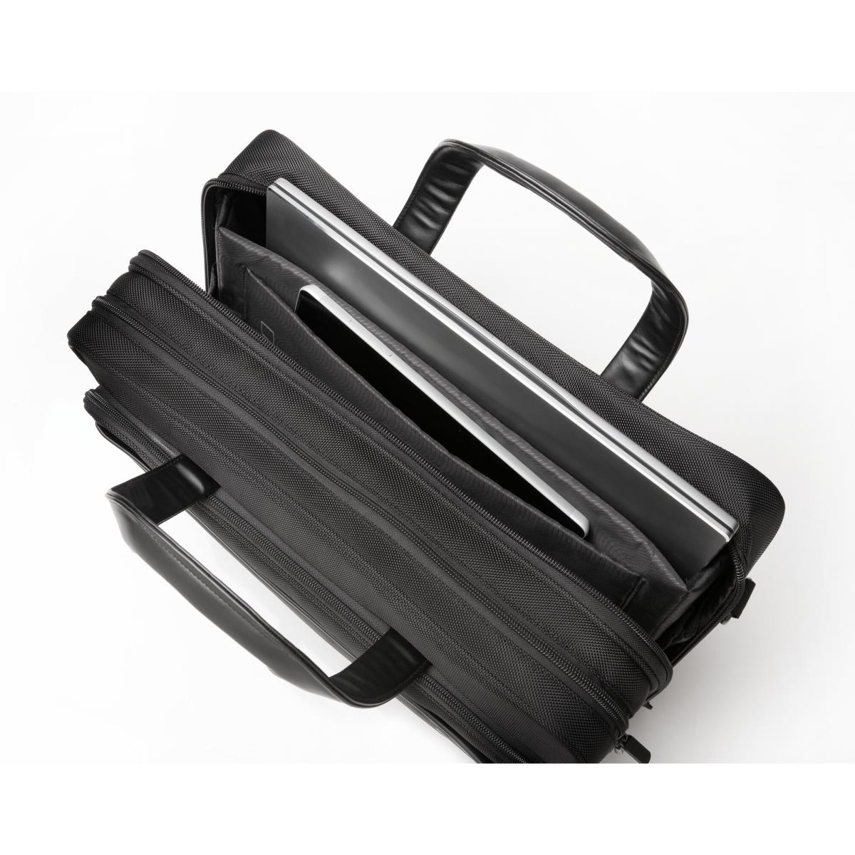 Contour 2.0 Business Laptop Briefcase 15.6in - Black