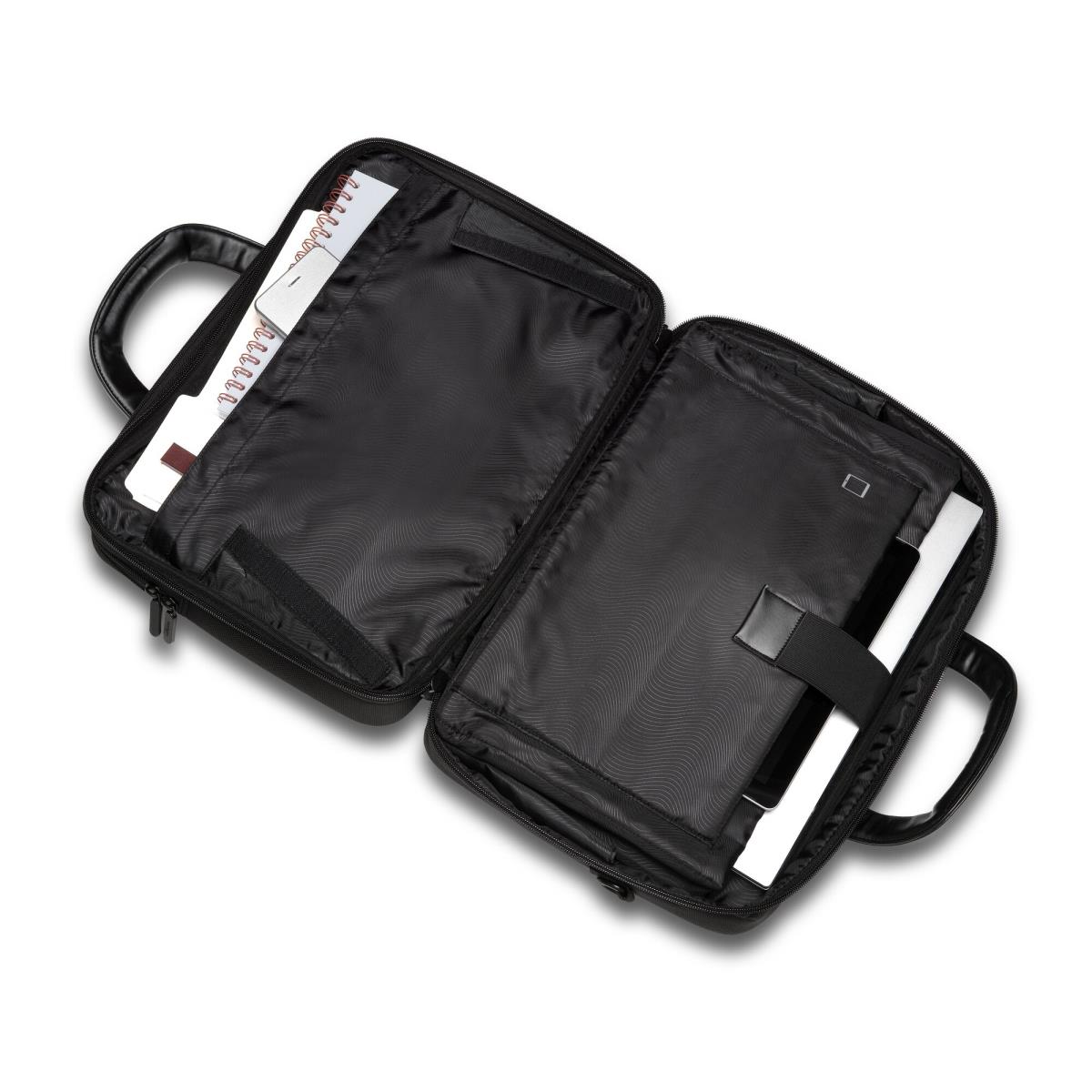 Contour 2.0 Business Laptop Briefcase 15.6in - Black