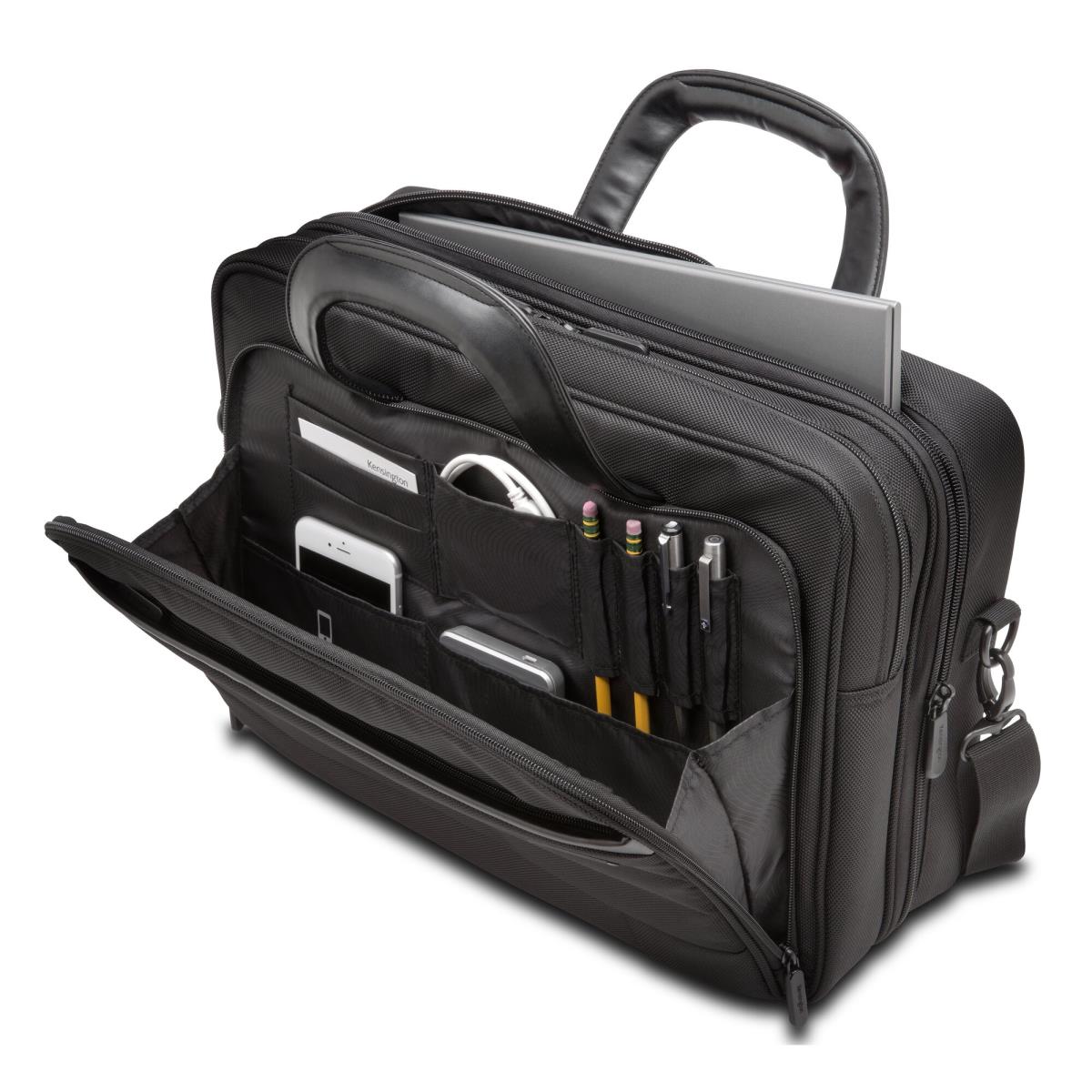Contour 2.0 Business Laptop Briefcase 15.6in - Black