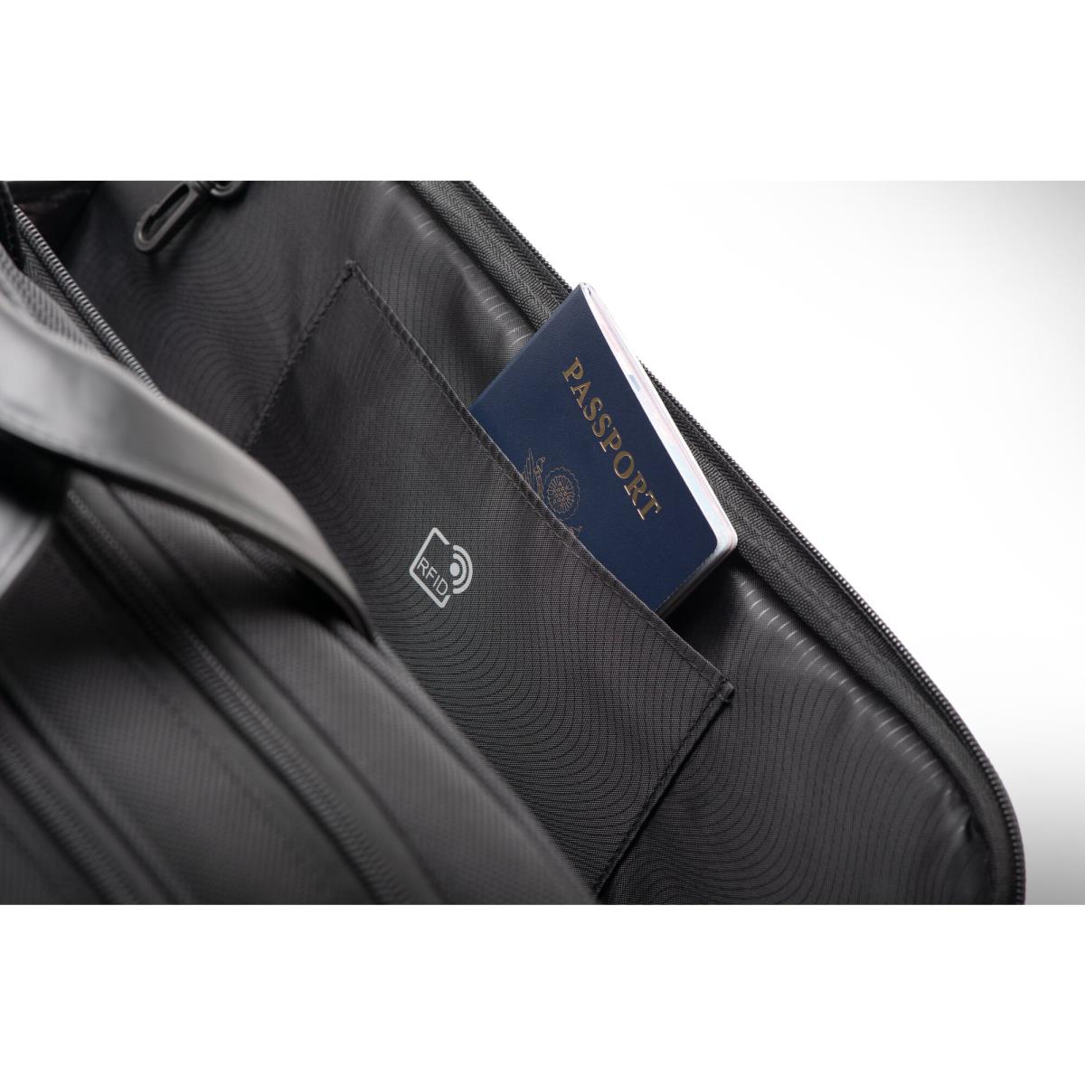 Contour 2.0 Pro Laptop Briefcase 17in - Black