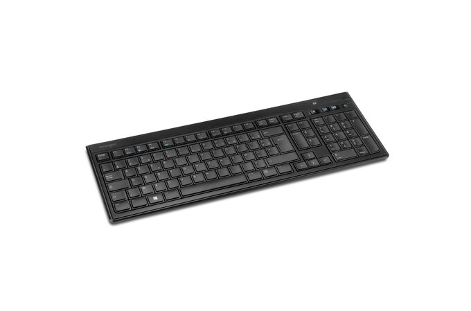 Advance Fit Slim Wireless Keyboard Black Azerty French